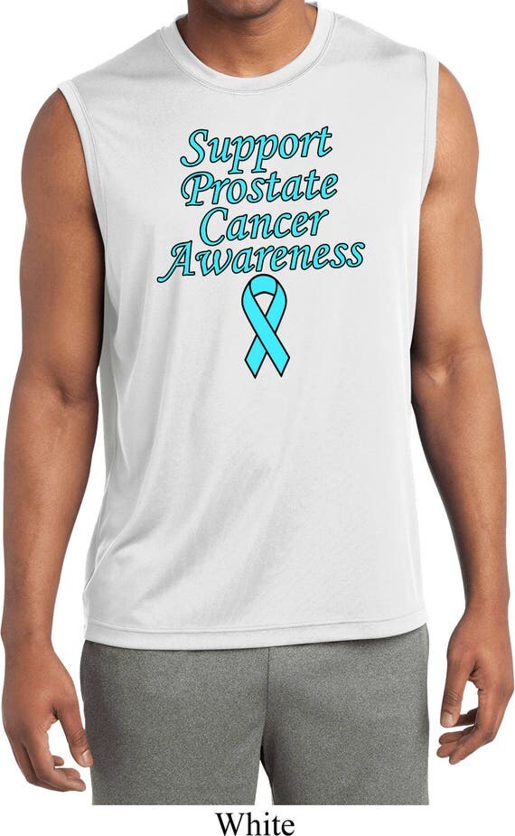 Men's Support Prostate Cancer Awareness Sleeveless