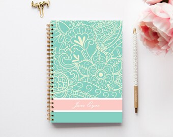 2017-2018 Planner - 2017 Weekly Planner - Custom Planner - 2018 Planner - Customized Gift - A5 Planner College planner