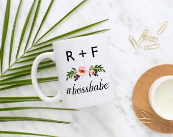 Rodan and Fields Boss Babe Mug, R + F Mug, Girl Boss, Boss Babe, Entrepreneur, Distributor, Rodan and Fields Gift, Present, Skincare, Custom