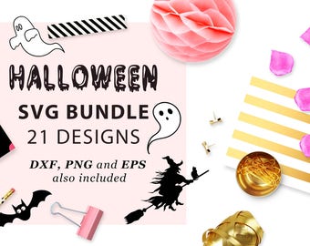 Halloween SVG bundle Thanksgiving SVG files set SVG Cricut designs Fall svg Bundle files for cut Svg Sale Halloween Clip art svg dxf eps png