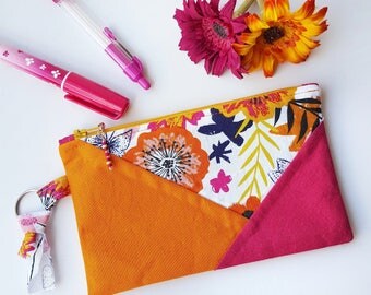 Boho Bright - Pencil Case, Zipper Pouch