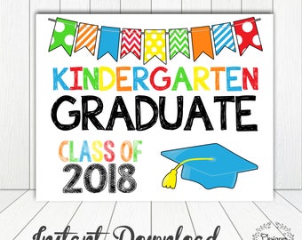 50 off sale kindergarten graduation banner printable pdf