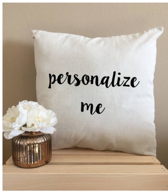 Custom Throw Pillows Personalized Throw Pillows 18 x 18 Pillow