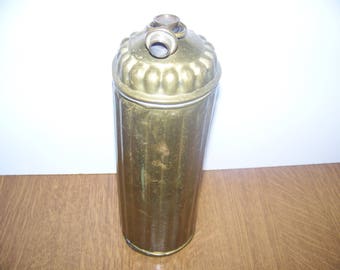 WW1 - Trench Art - heating - WW1 - shell casing Trench Art - Shell Socket Hot Water Bottle