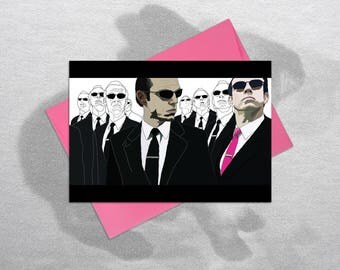 The Matrix card, Funny Birthday Card, Funny Greetings Card, Birthday Card Funny, The Matrix, Matrix Reloaded, Funny Movie Card, Keanu Reeves