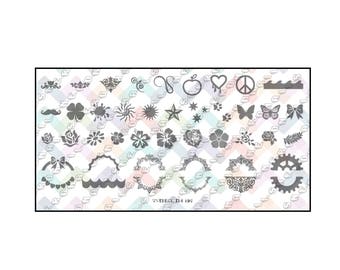 Nailed It 12 - Basics - nail stamping plate