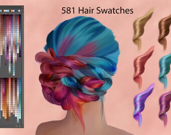 Hair coloring | Etsy