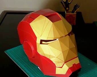 Iron man helmet | Etsy