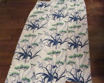 Pair Vintage Drapery Panels