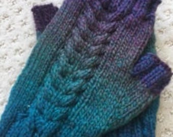 Karaoke Fingerless Mittens