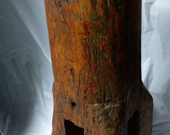 Handmade unique vintage ships capsten stool