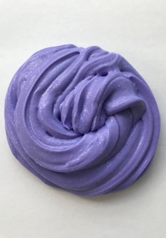 Fluffy Purple Fluff Slime-2oz-4oz-8oz