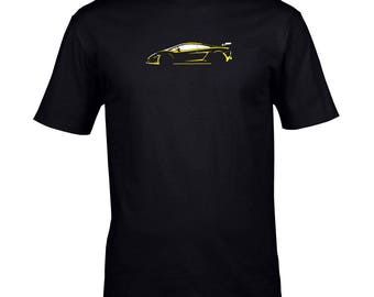 Lamborghini Gallardo Superleggera Green Front Koolart T-Shirt