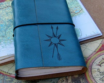 travel journal with map