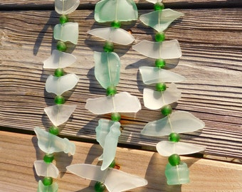 Driftwood Mini Chip Sea Glass Wind Chime