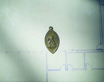 Notre Dame du Perpetuel Secours - Our Lady of Perpetual Help - Antique Medal or Pendant - Eglise St. Alphonse de Liguori, Rome - Catholic