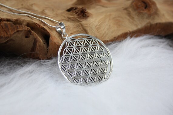 MANDALA NECKLACE - Sacred Geometry -Mandala -Spiritual Jewelry -Statement Necklace -Gold- Brass- Flower of Life- Meditation -Metatron Cube