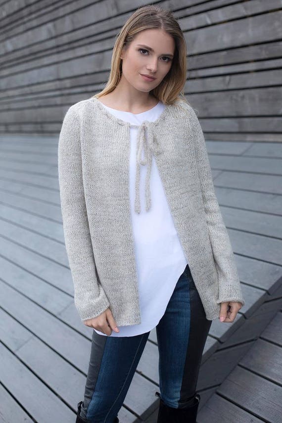 Cardigans Beige cardigans cardigan woman sweater beige