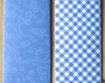 Envelope system, savings envelope, money envelope, money paper envelope, envelope set paper, cash envelope system, money envelope blue