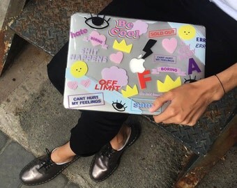 STICKER BOMBING Macbook 12 case, Macbook case, Macbook Air 13 hard case, Macbook Air 13 case, Macbook Air case, Macbook pro case, Macbook