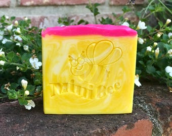 PLUMERIA Shea Butter Soap, Handmade Soap, Cold Process Soap, Moisturizing