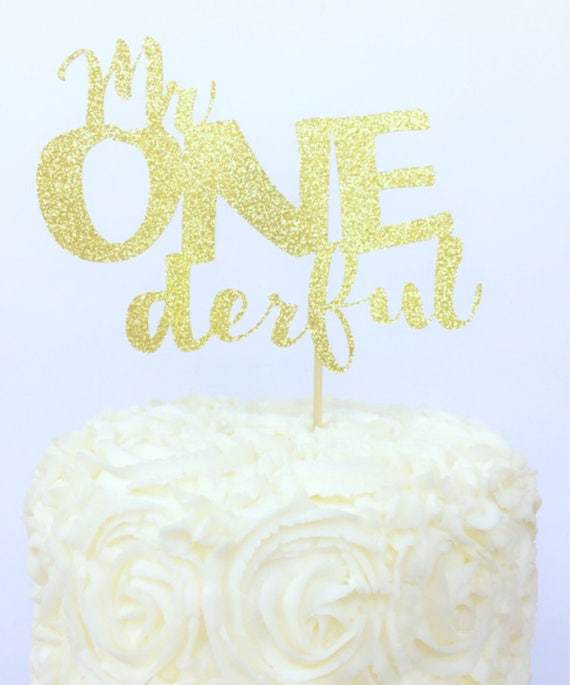 Mr ONEderful Cake Topper Little Man First Mr ONEderful Cake Topper Little Man First