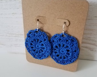 Crochet earrings | Etsy