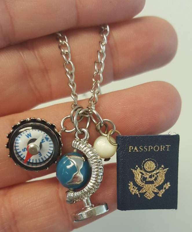 travel and necklace