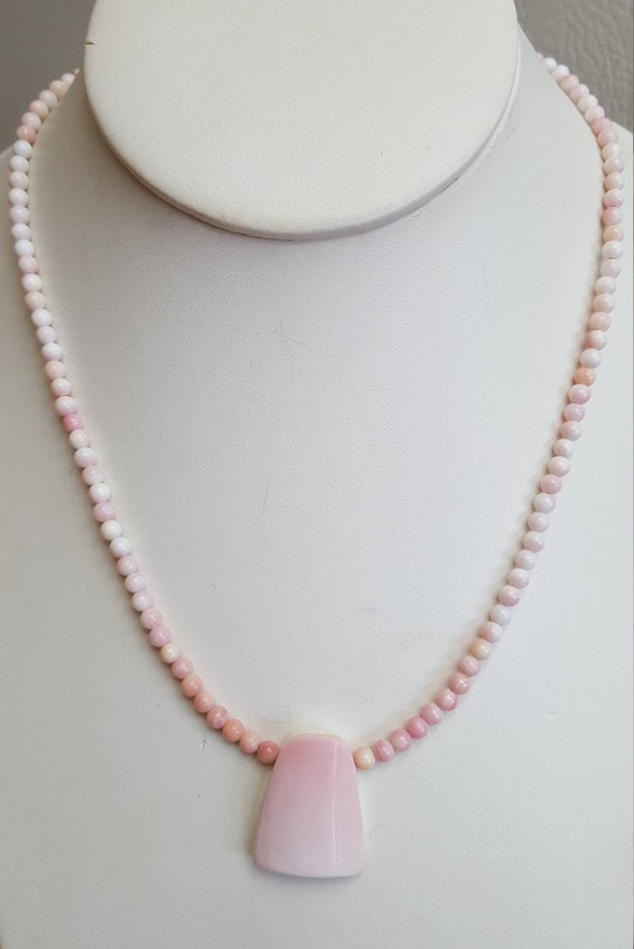Pink Conch Shell Pendant Necklace Free Shipping E17148