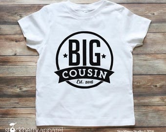 Big Cousin Shirt - Personalized Big Cousin Shirt - Big Cousin Raglan Shirt - Big Cousin T Shirt - Im Going to be a Big Cousin