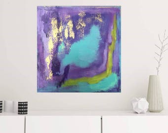 Purple painting | Etsy