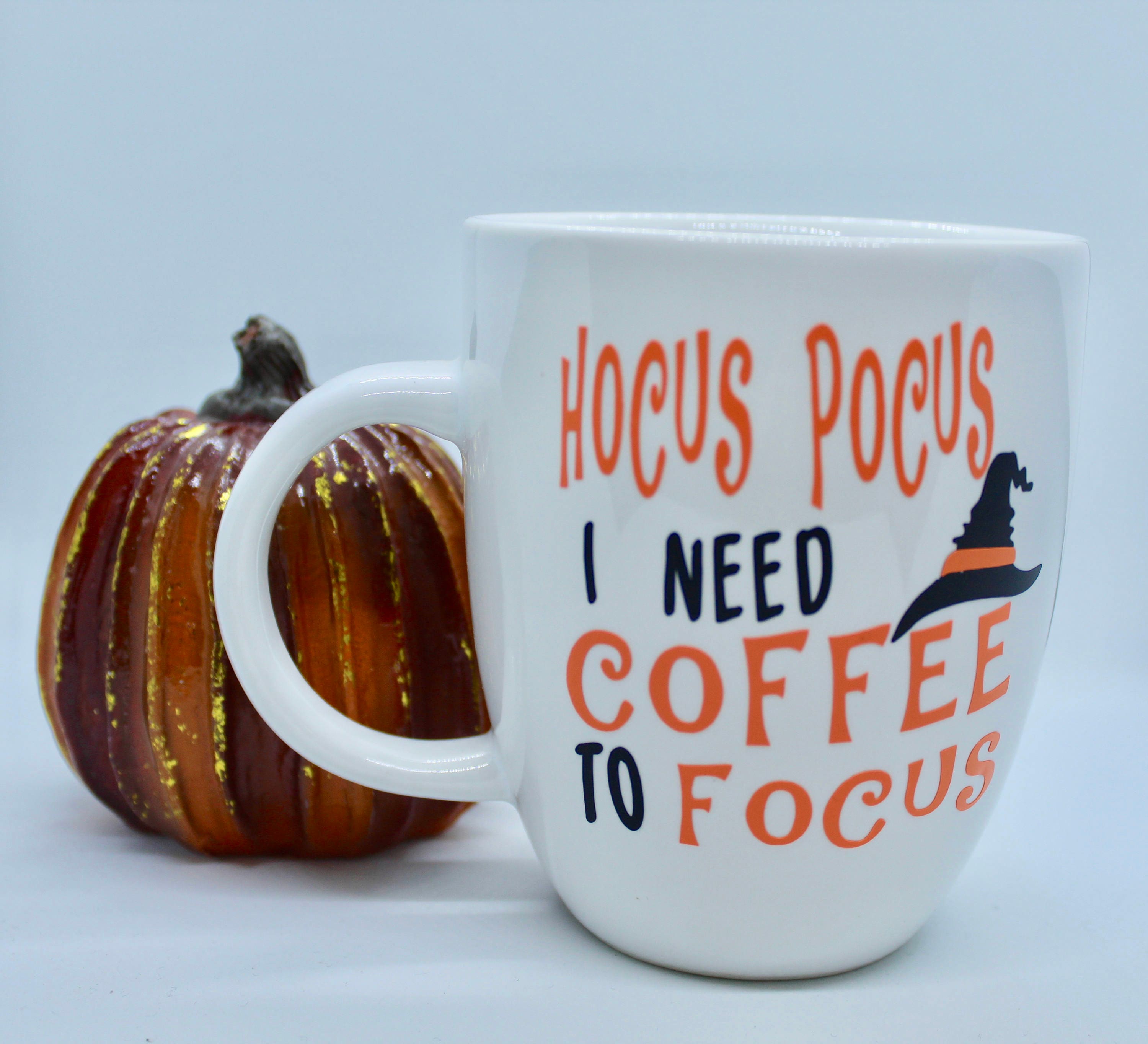 Hocus Pocus I Need Coffee To Focus Mug Hocus Pocus Mug 7309