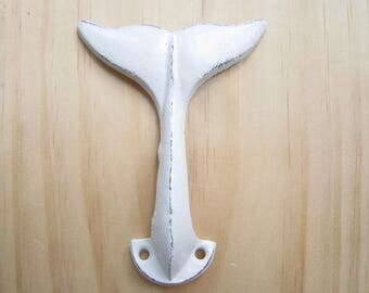 Cast Iron Whale Tale Hook-Cast Iron Whale Decor-Beach Decor-Nautical Decor-Cast Iron Hook-Wall Hook-Cast Iron Whale-Whale Hook Wall Hook