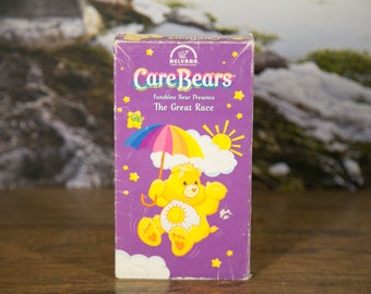 Care Bears - Funshine Bear Presents - The Great Race - VHS Tape