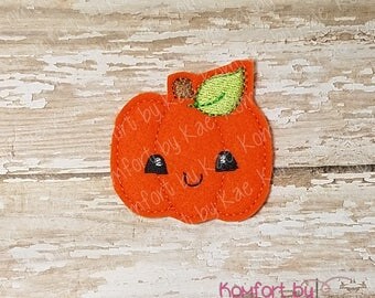 Kawaii Pumpkin Felties- (set of 4) UN-CUT