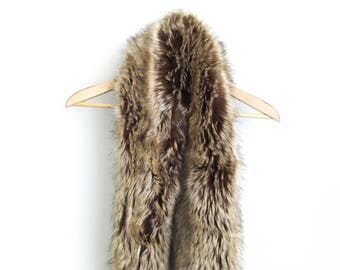 Faux fur stole, stunning wedding accessory, brown faux fur stole, faux fur scarf, vintage glamour, vintage bride, wedding stole