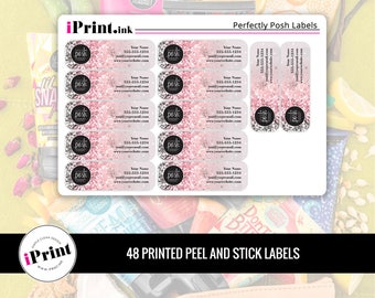Perfectly Posh Labels, Perfectly Posh Printed Labels, Perfectly Posh Address Labels, Perfectly Posh Labels - PP-RAL002