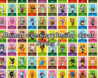 Animal Crossing Amiibo Cards Series 1