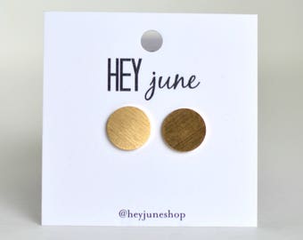 Circle Earrings, Plain circle earrings, gold circle earrings, rose gold circle earrings, minimalist earrings, circle stud earrings