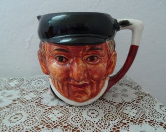 Vintage Miniature Occupied Japan Character Toby Jug Mug CUTIE