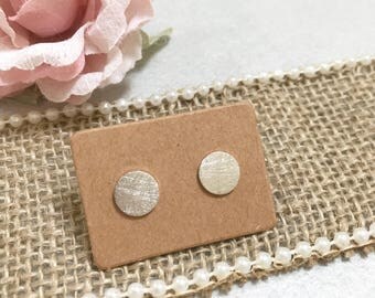 Circle Earrings ~ Silver/Gold/RoseGold