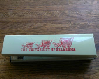 Acco40 Stapler Advertising University of Oklahoma Made in USA