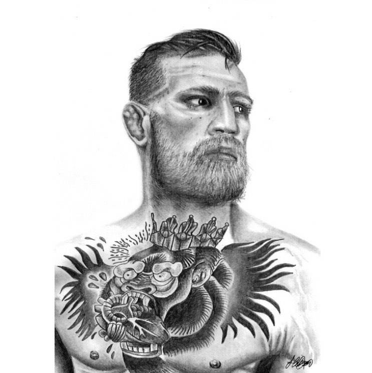 Conor McGregor Drawing