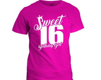 Sweet 16 shirt | Etsy