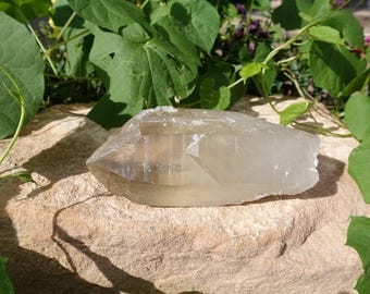 Large Natural Smoky Citrine Quartz Crystal Point from Brazil | Smoky Quartz Crystal Display | Healing Crystal | Mineral Specimen #204