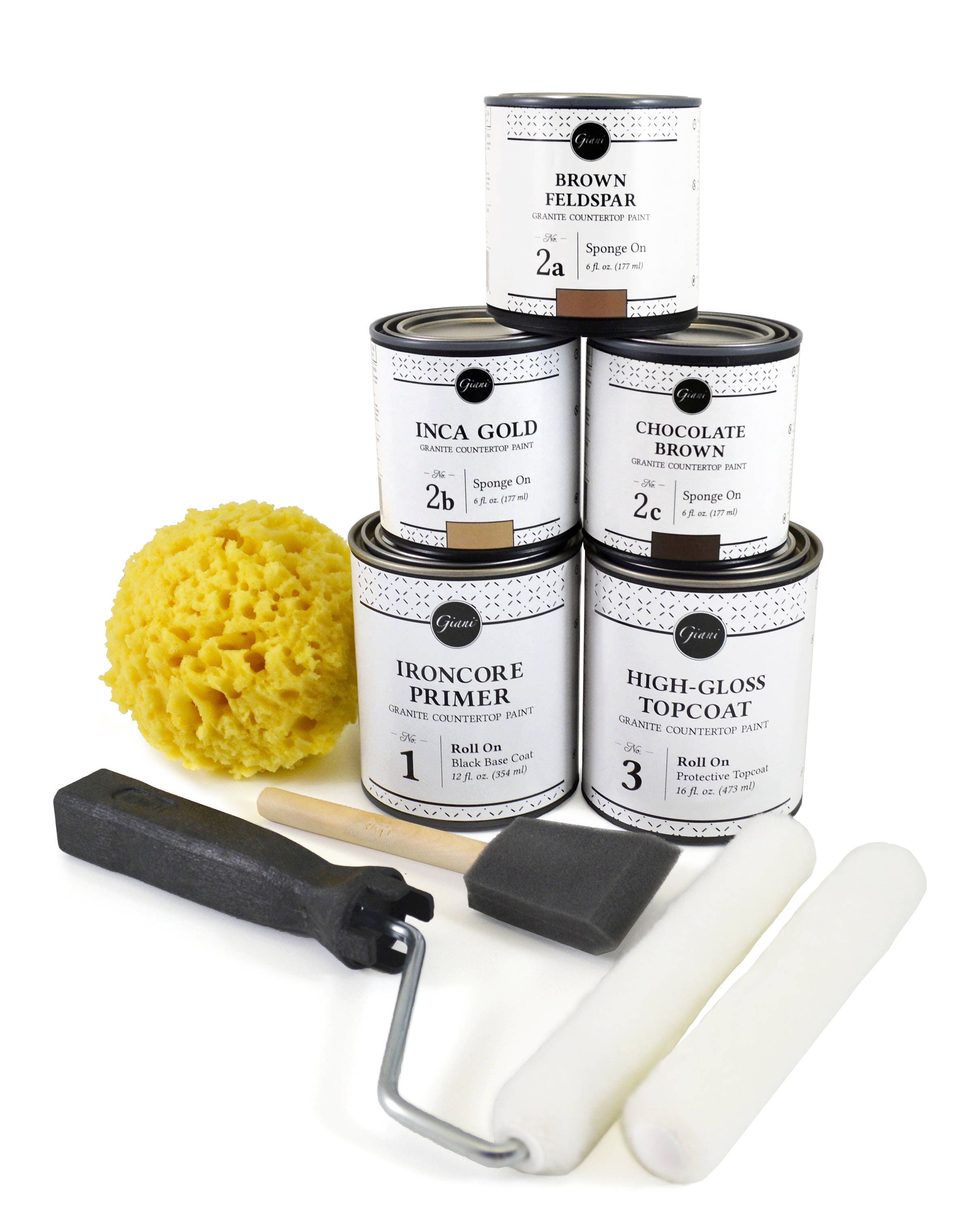 Giani Chocolate Brown Countertop Paint Kit