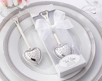 Heart Tea Time Tea Infuser with personalized tag