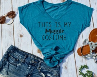 this is my muggle custom t-shirt- harry potter tshirt- harry potter shirt- harry potter halloween costume- funny harry potter halloween