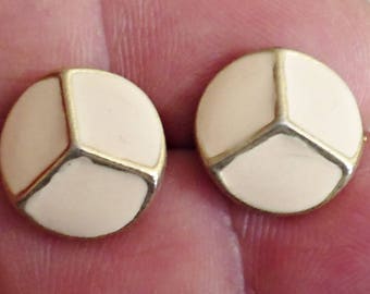 VINTAGE very nice pierced Earrings /CC10