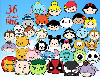 Disney tsum tsum Clipart , Disney Clipart Princess Clipart